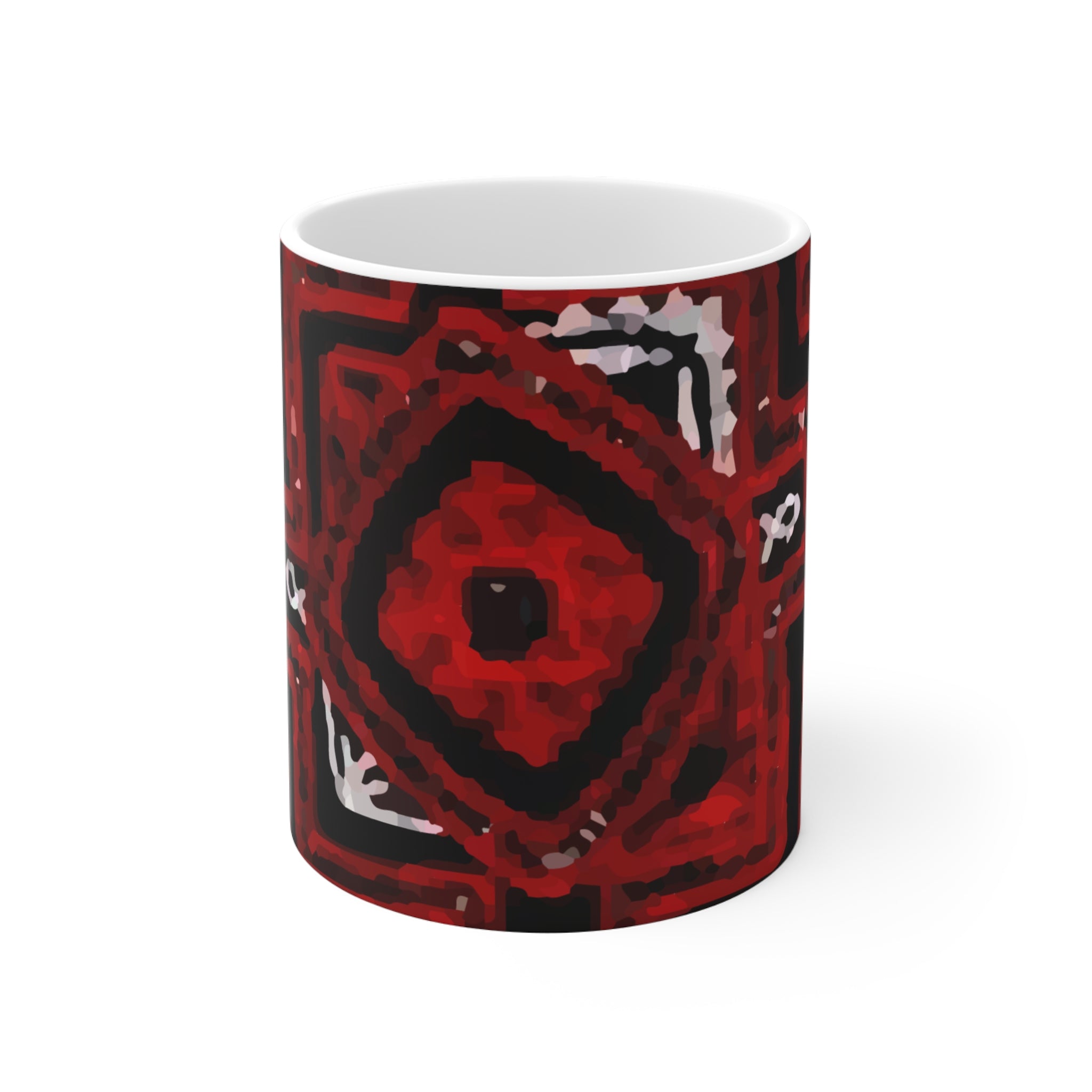 Dochi Red Ceramic Mug