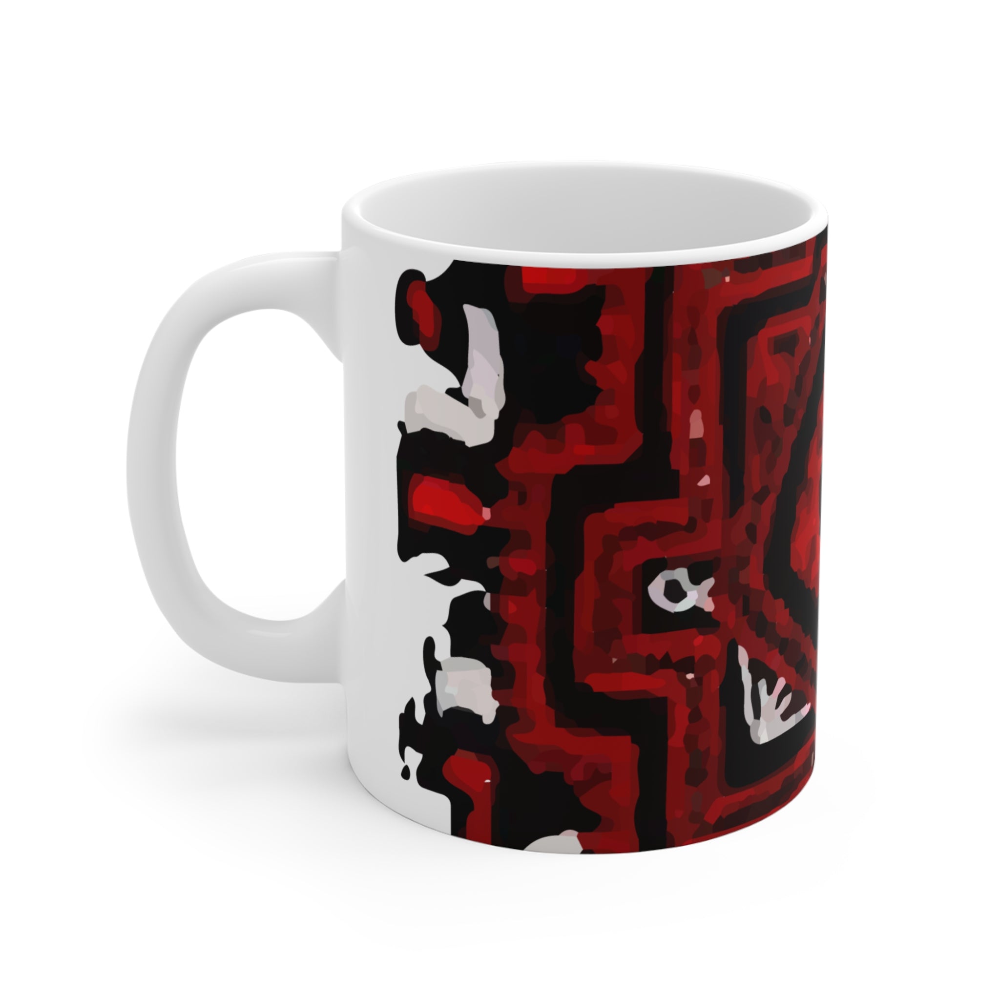 Dochi Red Ceramic Mug